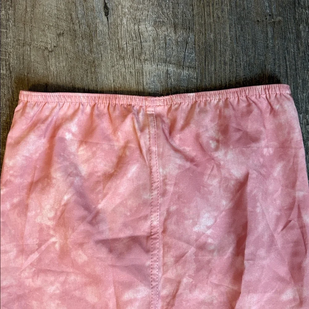 Athleta Made to Move Gaiter Face Covering size M/L Pink Tie Dye